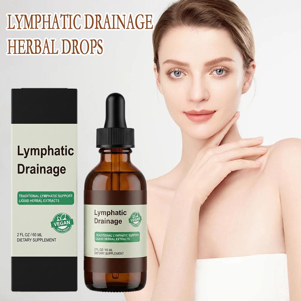 Herbal Wellness In - 60ml Lymphatic Drainage Herbal Drops Natural
