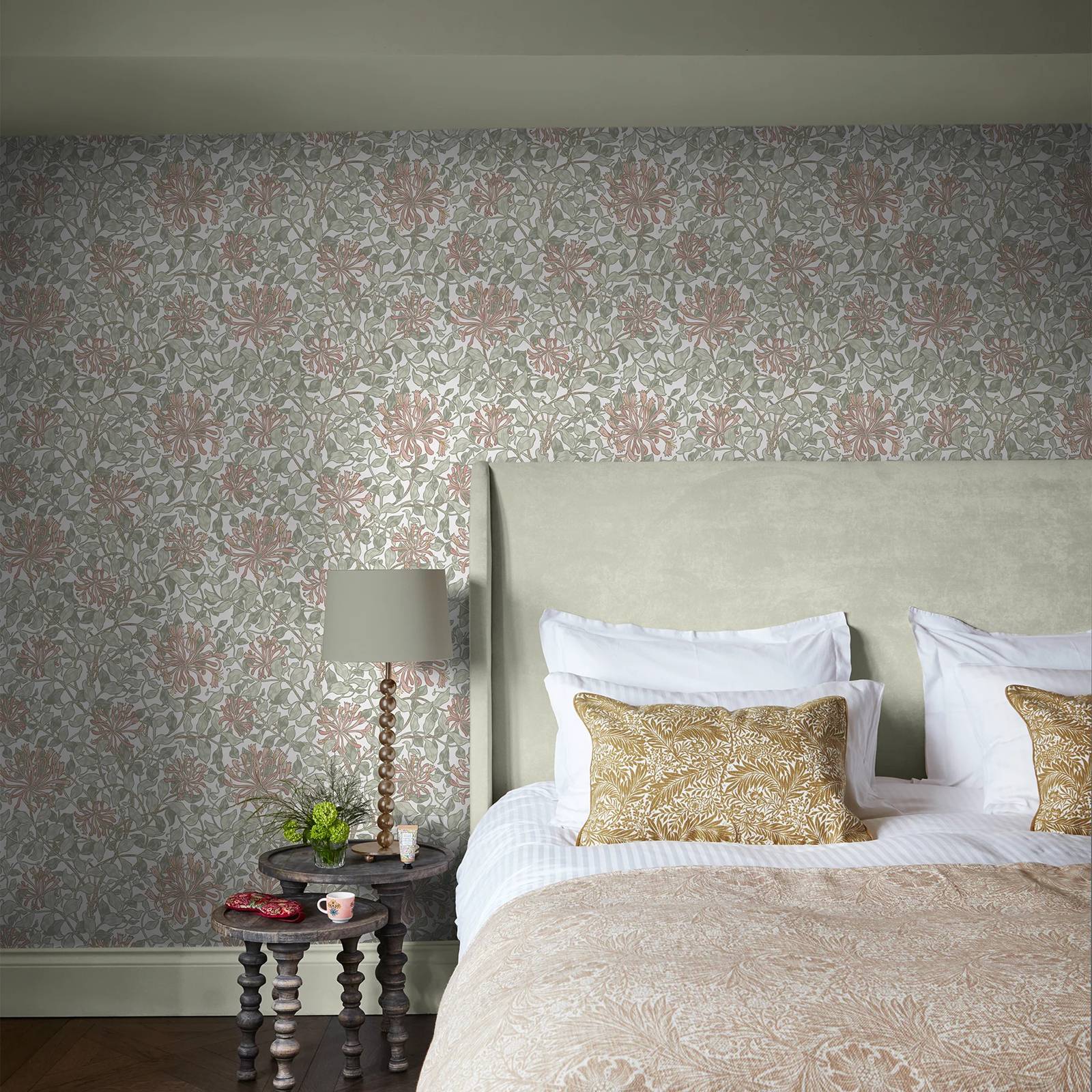William Morris Honeysuckle May - Herbal Wallpaper ulasan dan harga