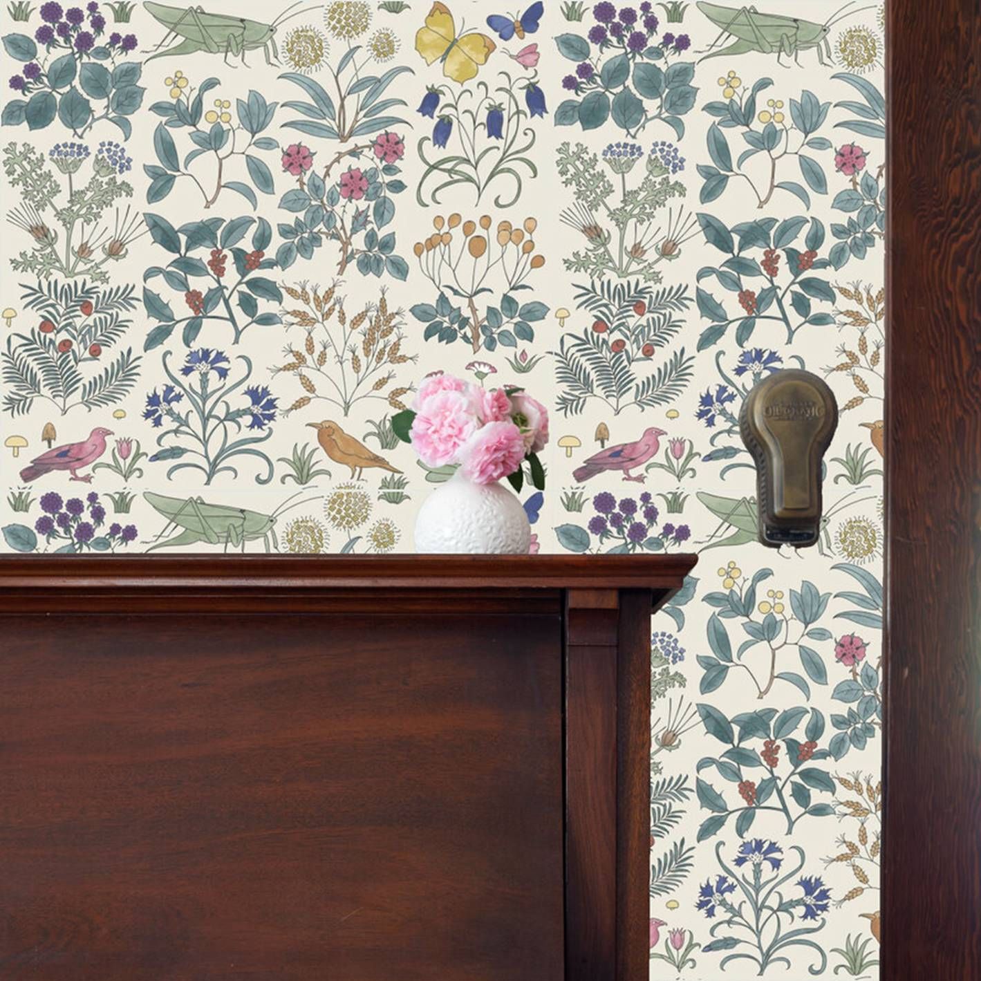 Apothecary's Garden Wallpaper  - Herbal Wallpaper ulasan dan harga
