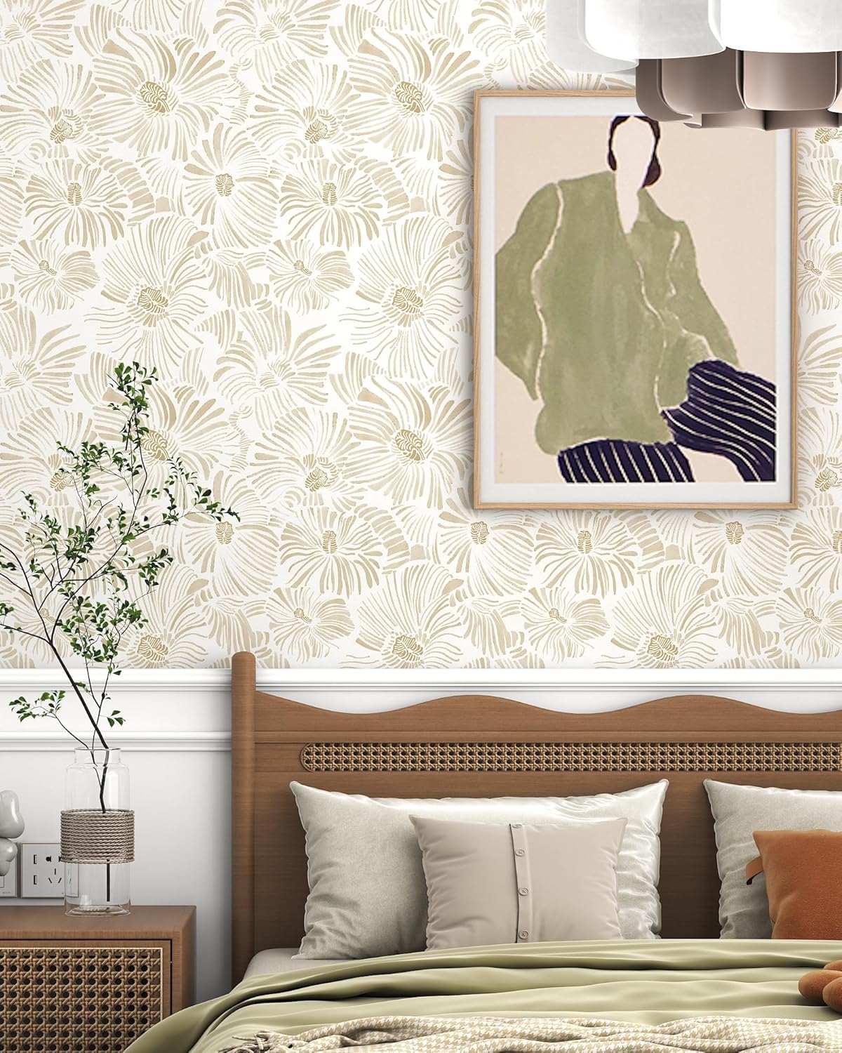 Modern Peel and Stick Wallpape - Herbal Wallpaper ulasan dan harga