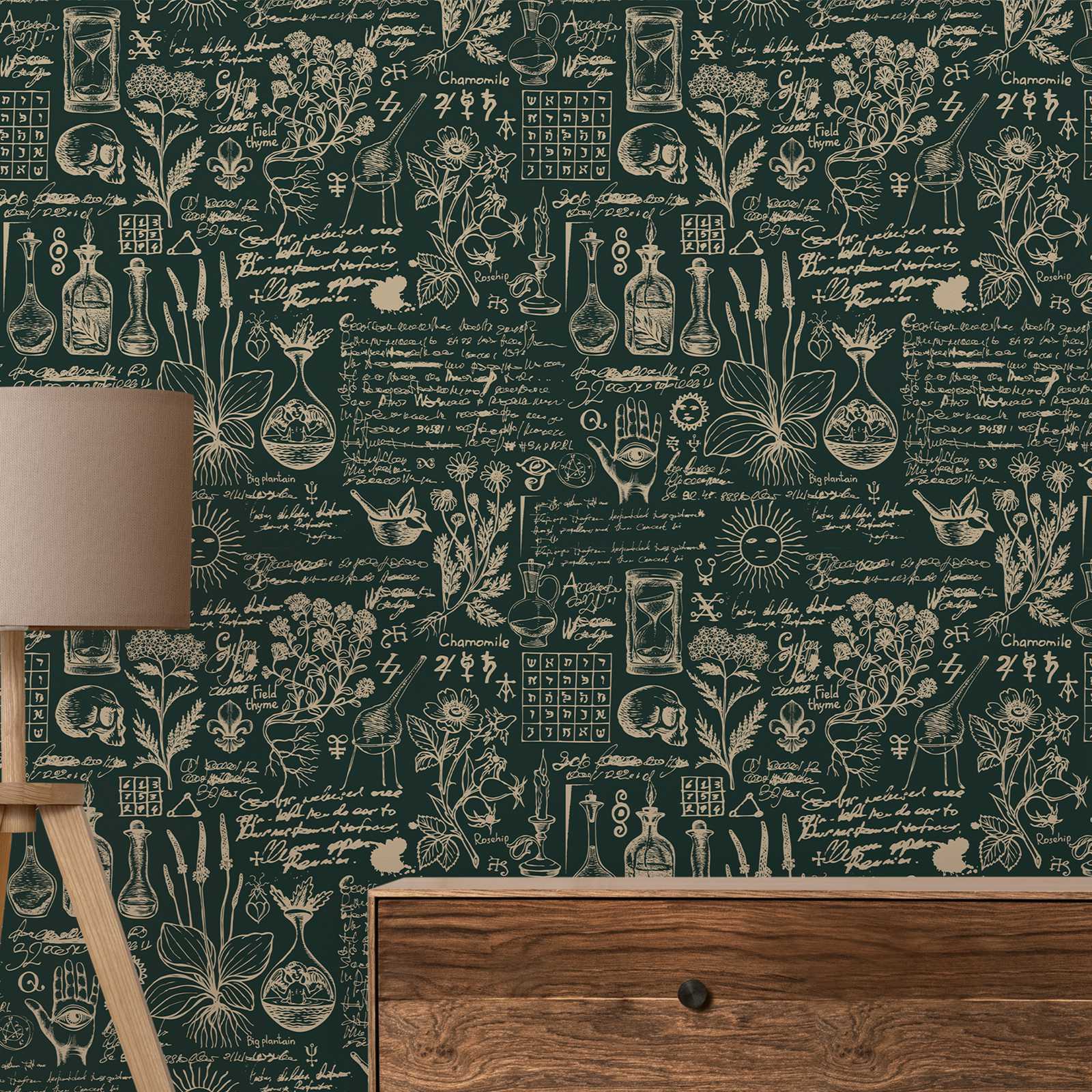 Green Medicine And Herbal Wall - Herbal Wallpaper ulasan dan harga
