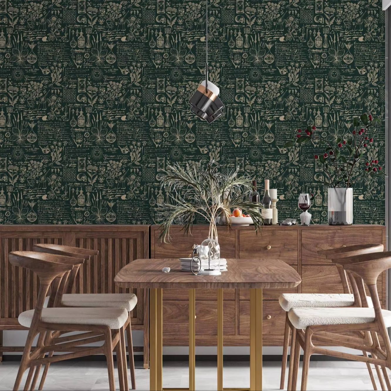 Green Medicine And Herbal Wall - Herbal Wallpaper ulasan dan harga