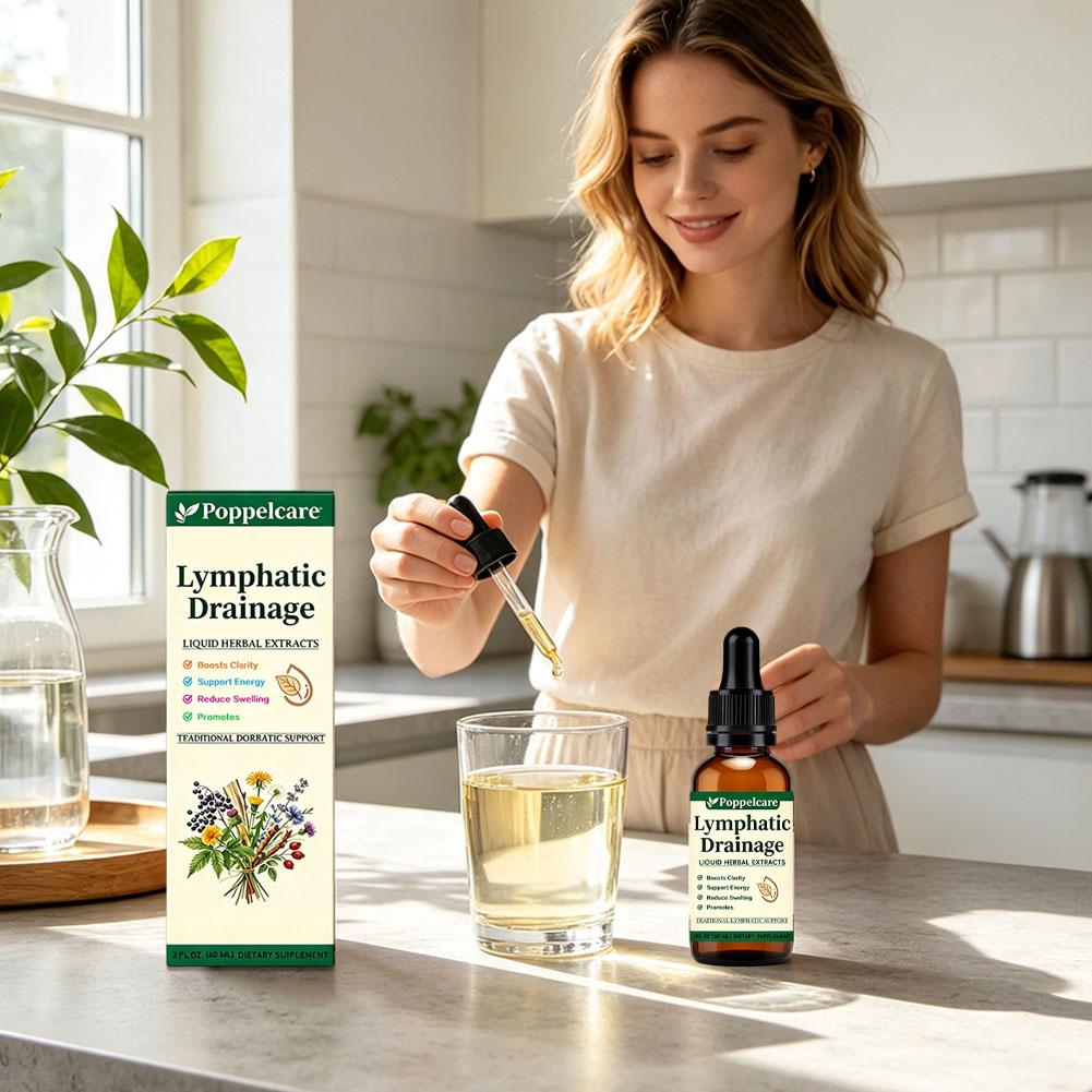 Herbal Lymphatic Drainage Drop - Herbal Wellness In ulasan dan harga